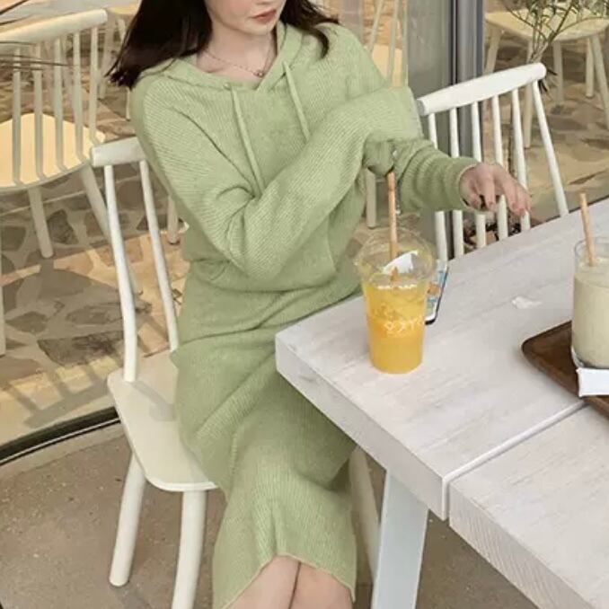 スプリングカラーフードワンピース Mn1302 Me Nt ミーノット