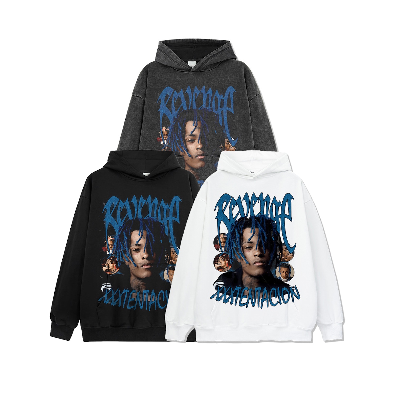 VINTAGE ストリート XXX Tentacion パーカー/スウェット T1147