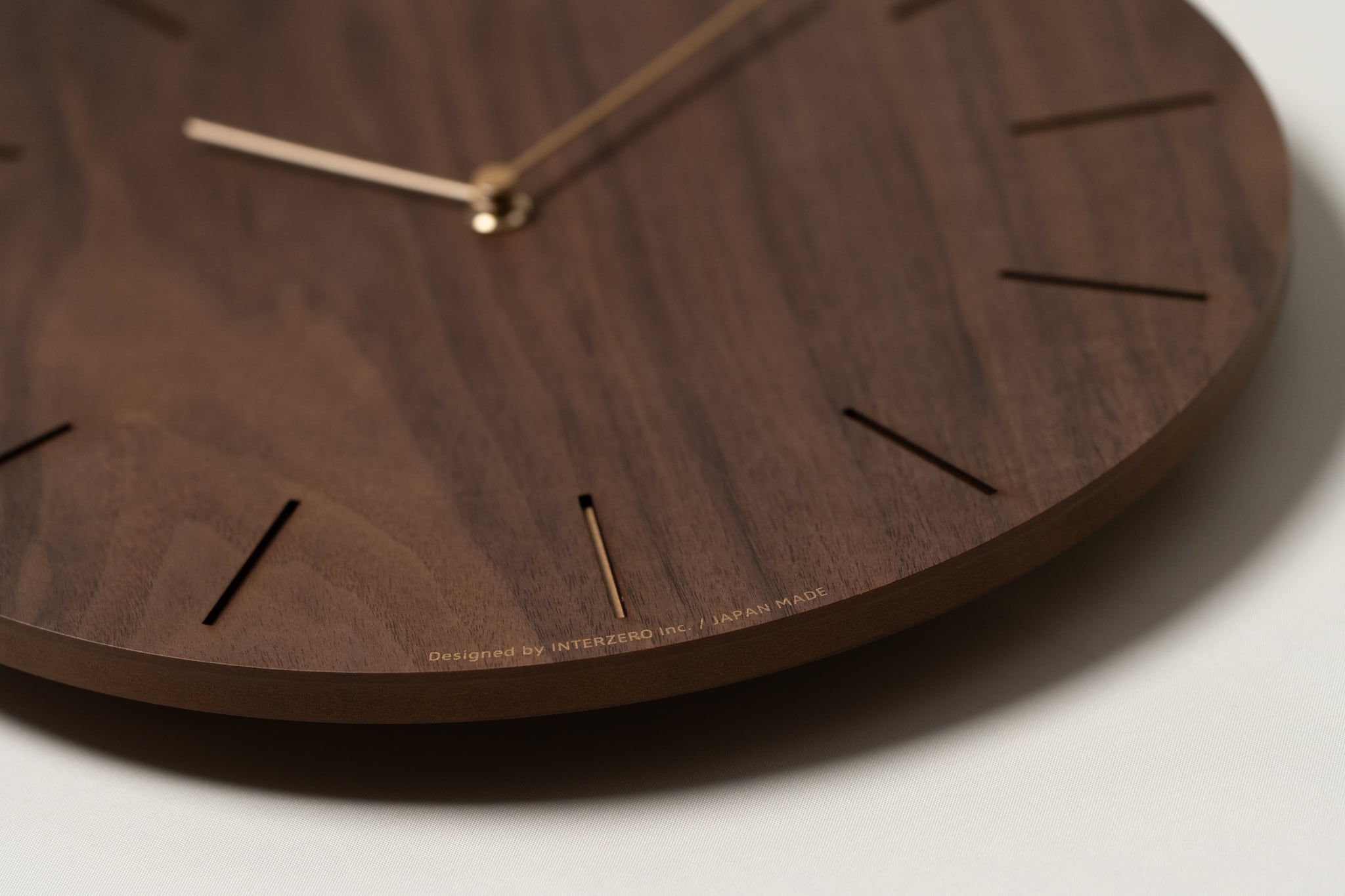 電波時計 PROUD CLOCK WALNUT -NENRIN- | シャンブル【CHAMBRE】by