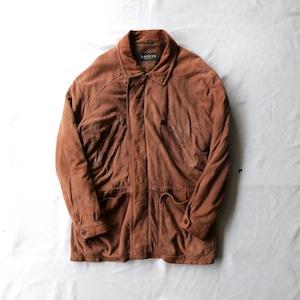80-90s LANVIN "MADE by SERAPHIN" SUEDE JACKET