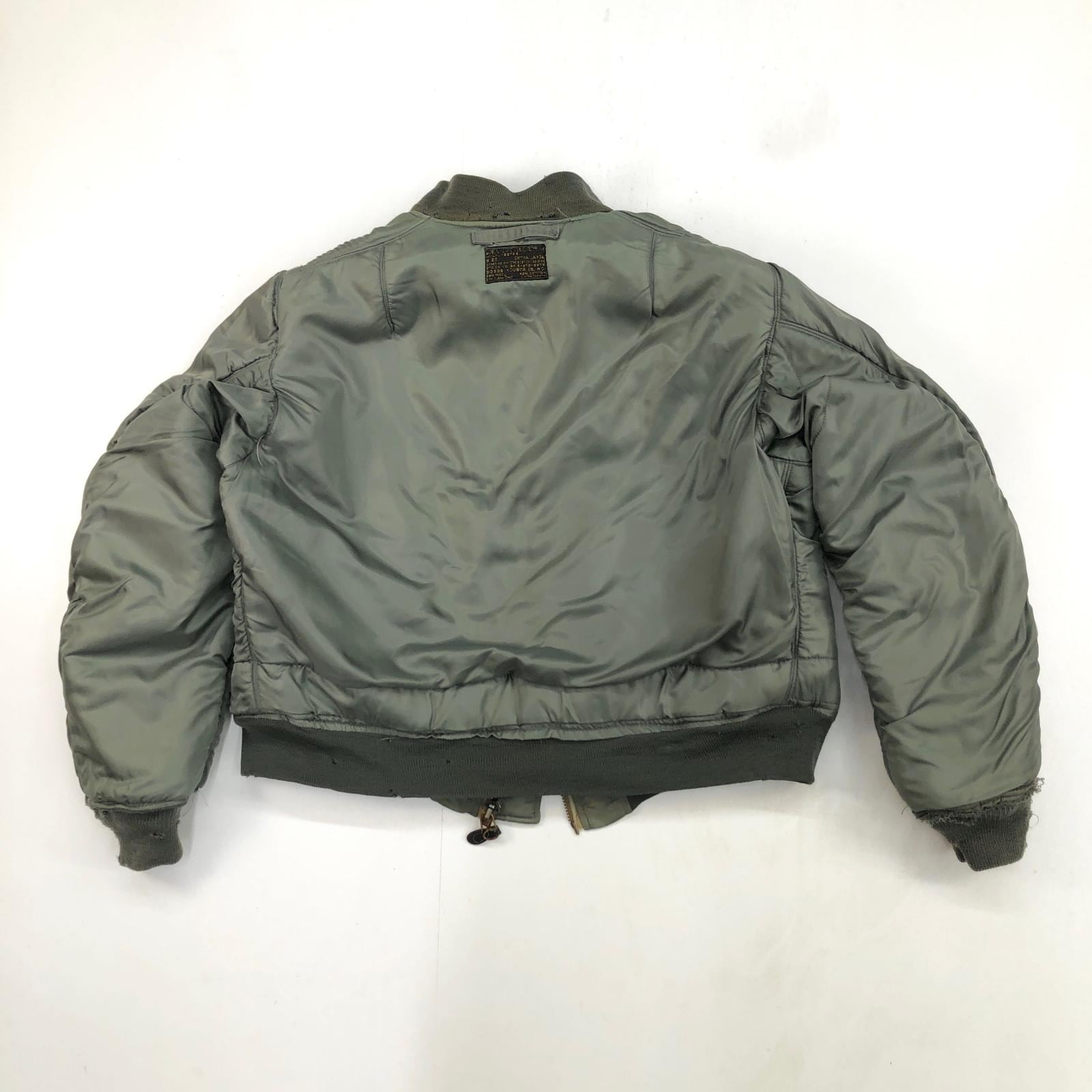 U.S.AIR FORCE 50年代 MA-1 フライトジャケット 黒タグ 1st 最初期