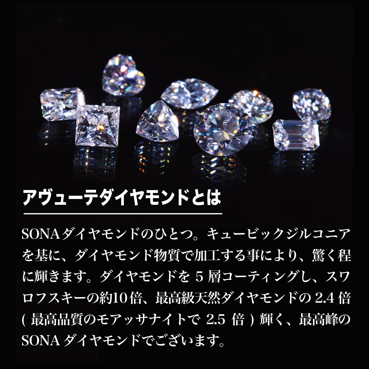 最高級 モアサナイト SONAダイヤ ピアス silver925 - ピアス(両耳用)