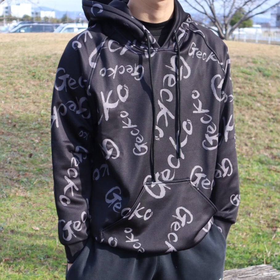 現品限り GECKO ブラック×ブルー 外野手用 12.75インチ 平裏ブラック