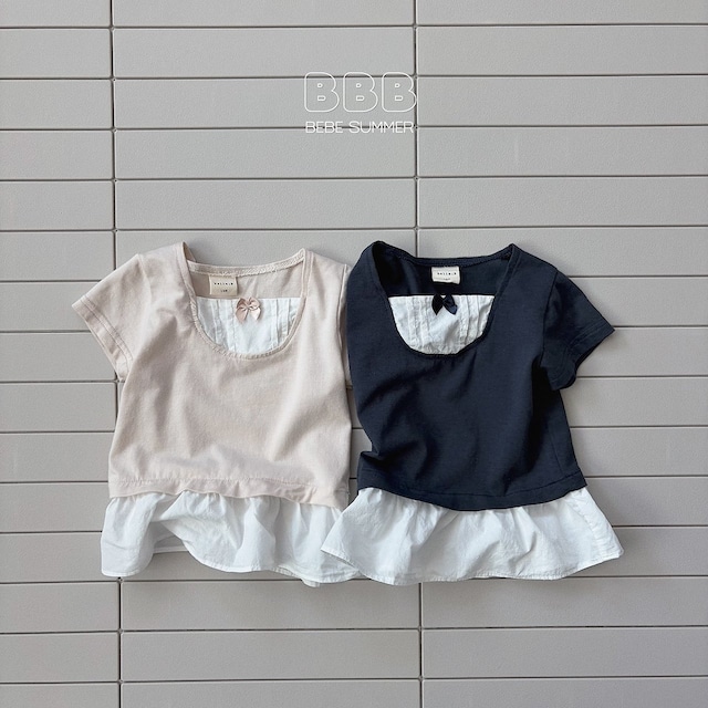 【取寄】bella bambina｜bebe petit tee｜ベベプチT｜12M-M｜baby｜26 summer