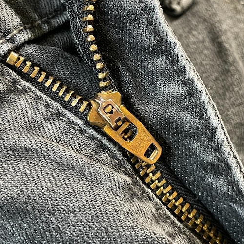 【W38 L32】levi's 先染ブラック リーバイス 569 詳細写真7