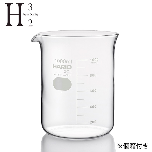 HARIO　H-32 ライフスタイル・ラボ ビーカー 1,000ml