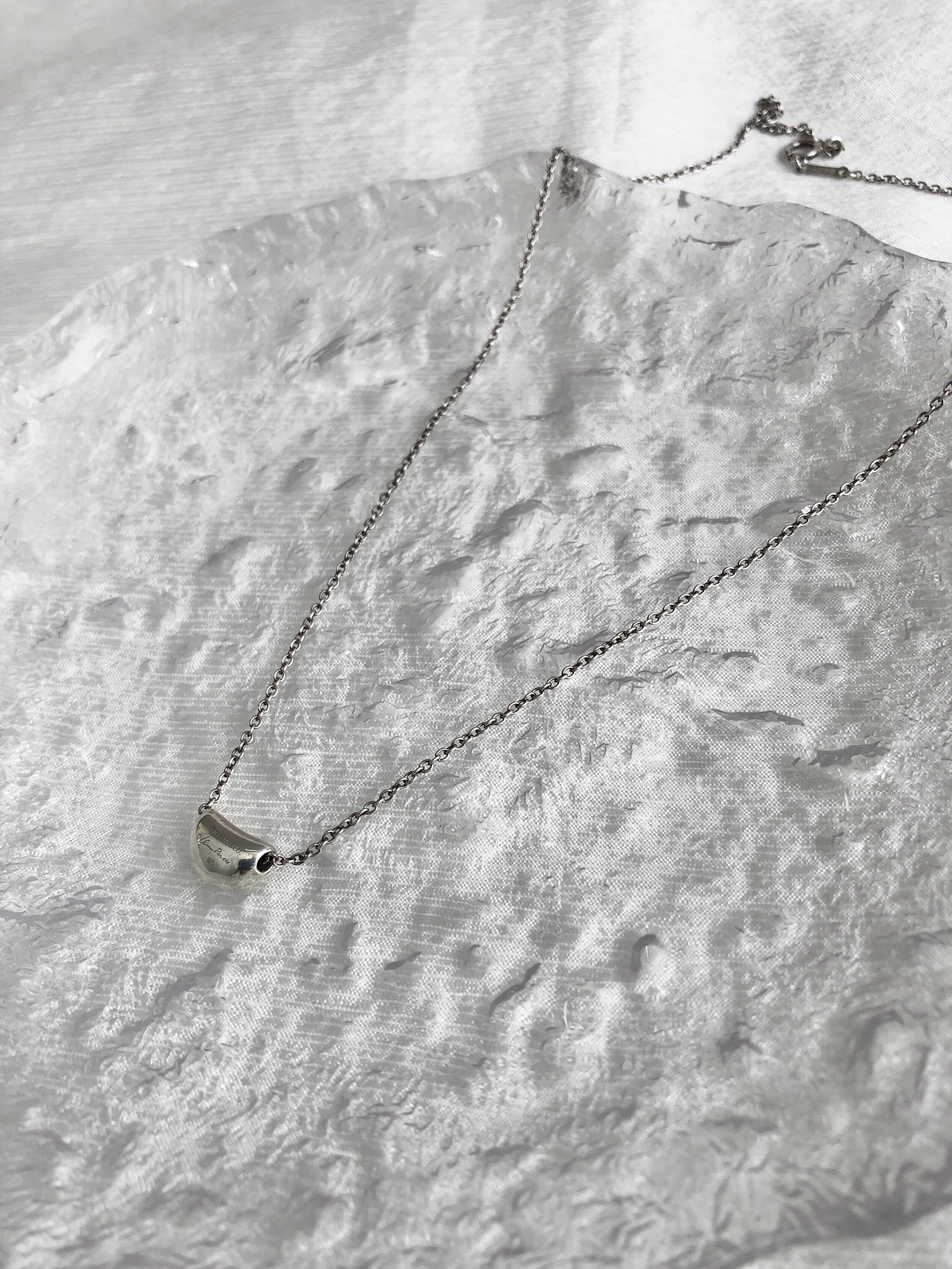 Tiffany & Co. ティファニー ネックレス シルバー ビーン 925 vintage