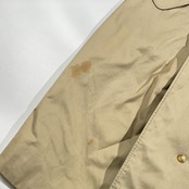 90s Burberry バーバリー ベルト付き トレンチコート 11AB3/くすみベージュ系 レディース ビンテージ