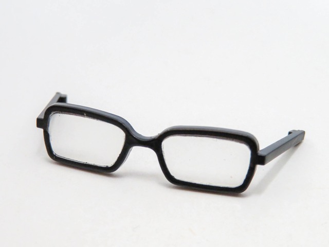 【2817】 月島蛍 新生烏野Ver. 小物パーツ メガネ（普通）　ねんどろいど