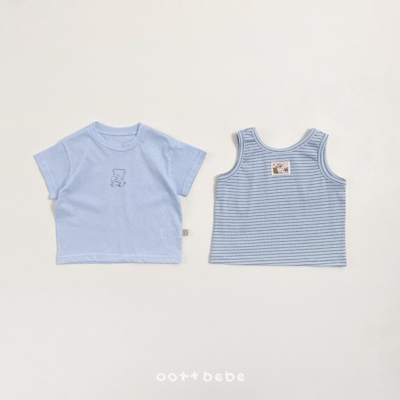 [oottbebe] Sherbet 1+1 Tee Shirt (Kids) / [오뜨베베] 샤베트1+1티셔츠(키즈)