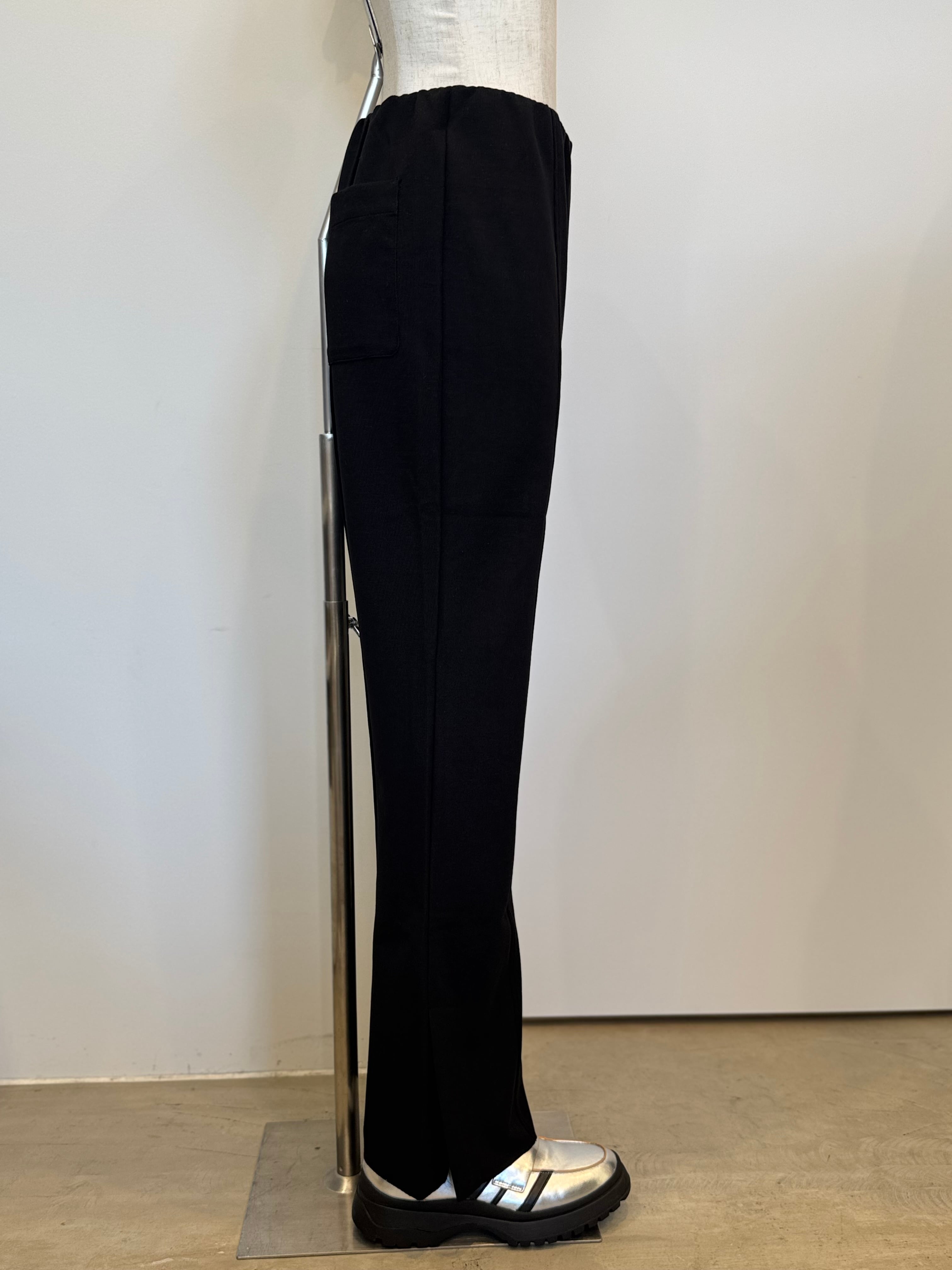 【CHIGNON】ソフトリブフレアパンツ　3861-069GL