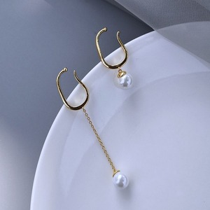 Drop pearl ear cuff set＊M-87