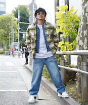 【#Re:room】VINTAGE WIDE DENIM PANTS［REP229］