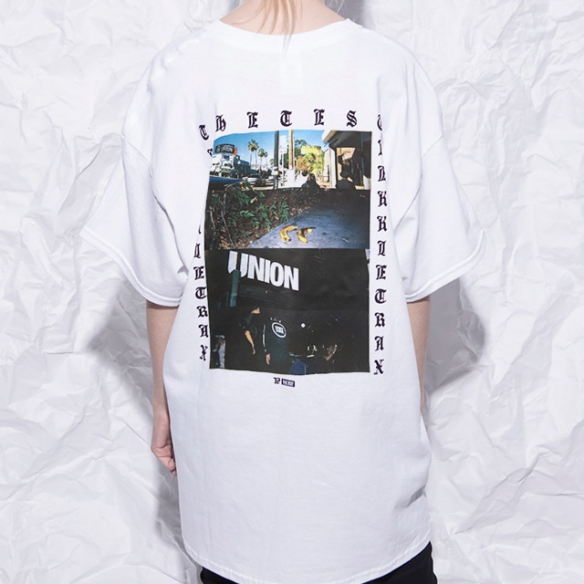 [TREKKIE TRAX × THE TEST] USA TOUR PHOTO S/S Ｔシャツ [WHITE]