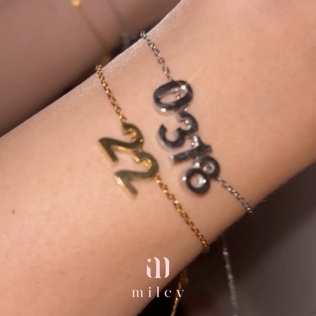 number bracelet