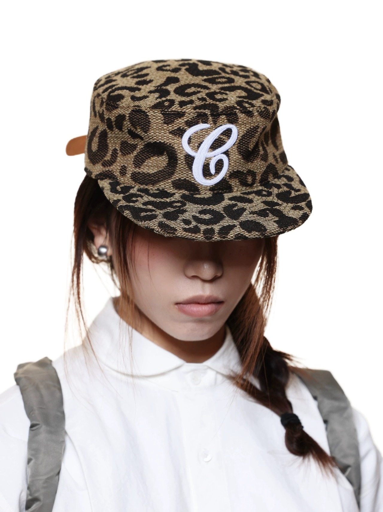 6CRAYON Vintage Flat-Brim Embroidered Cap Ver2.0
