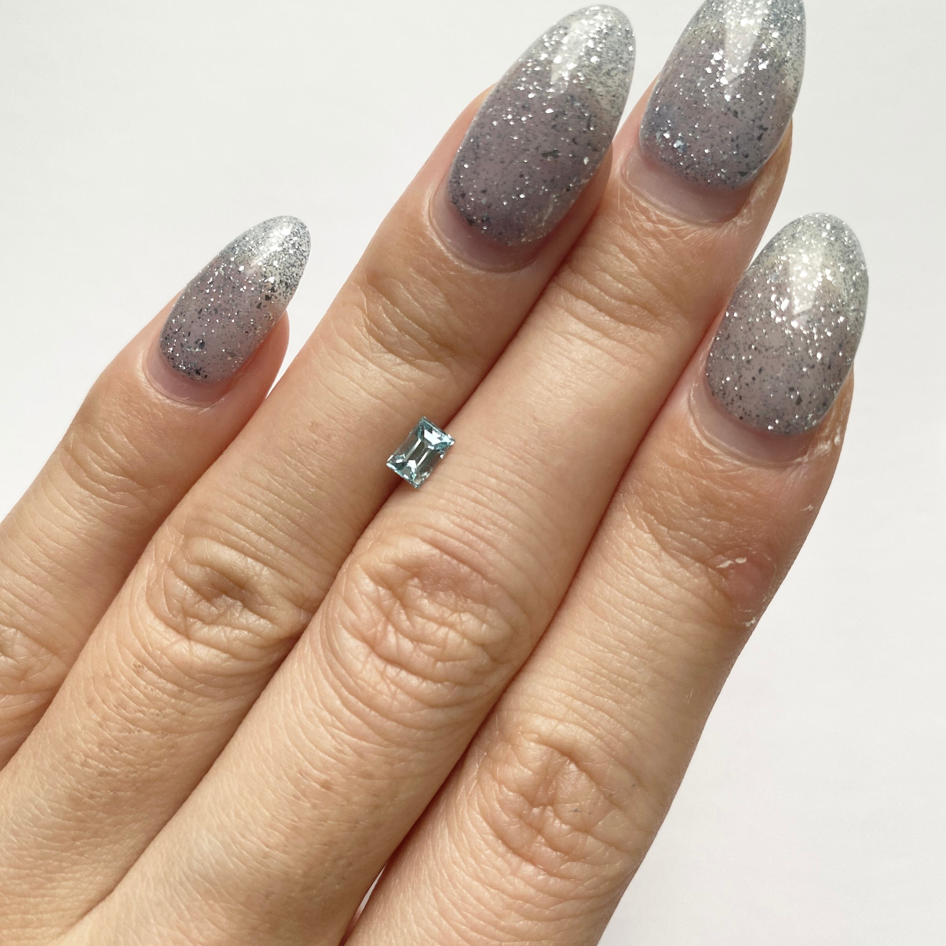 ブルーダイヤモンド 0.363ct バケットカット BD-013