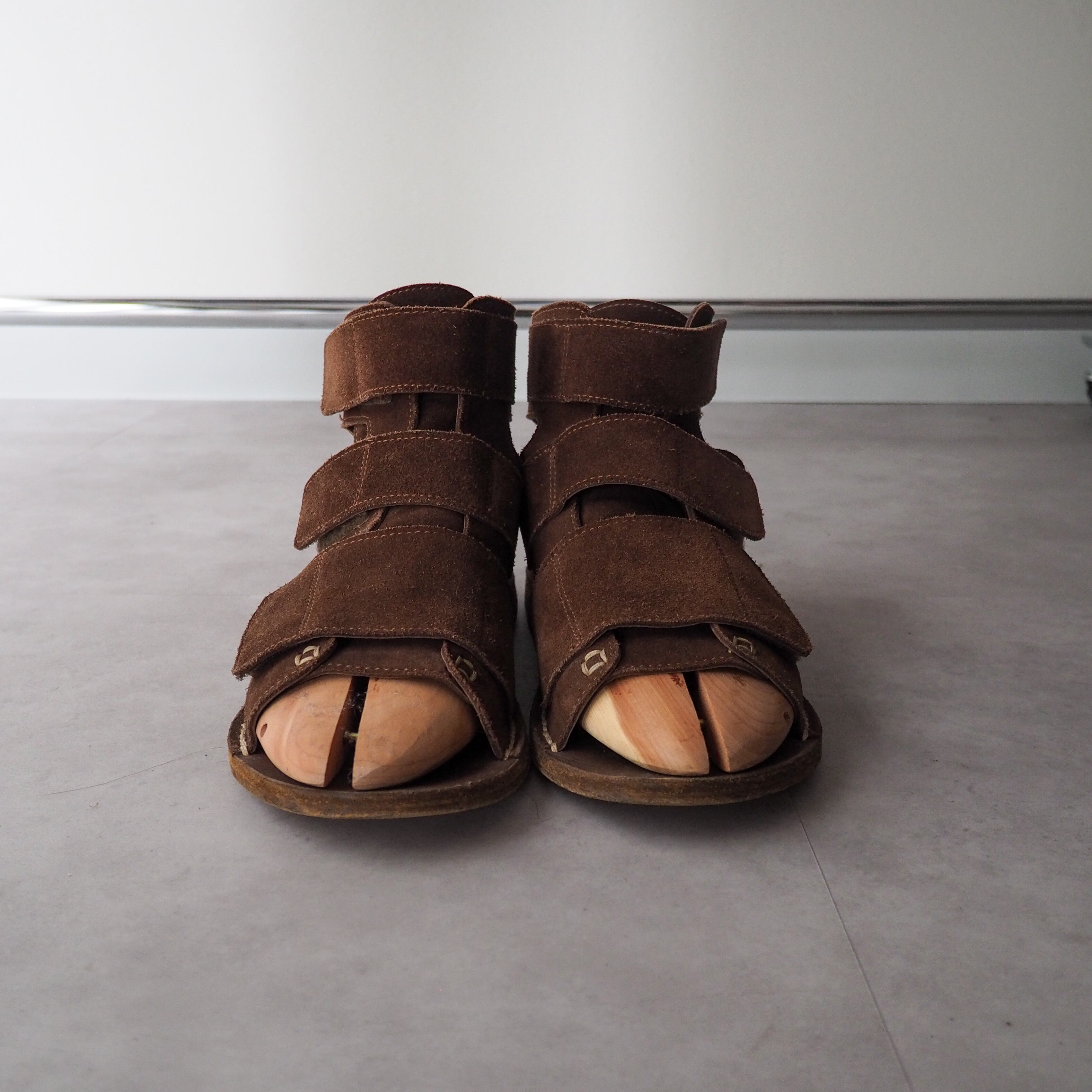 Maison Martin Margiela 22” suede leather sandal メゾンマルタン