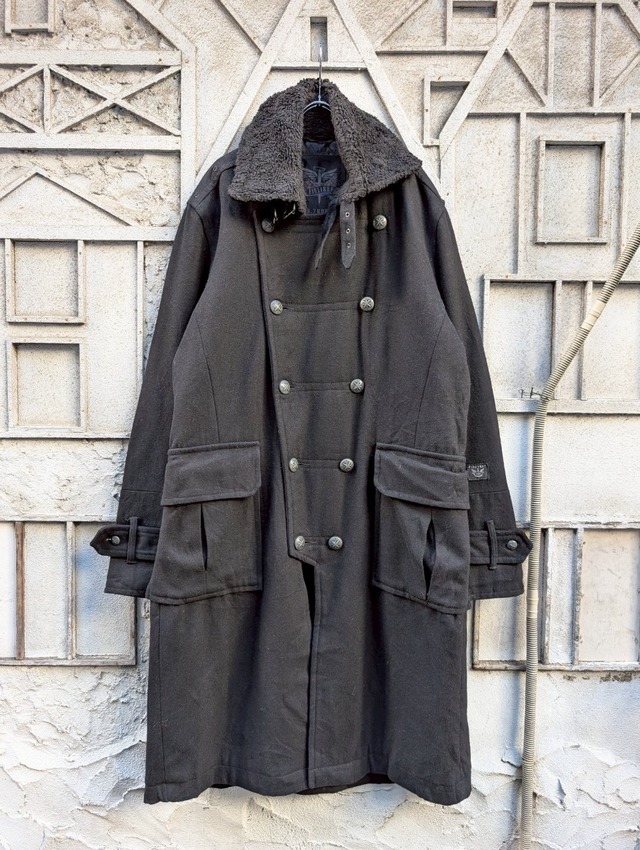 "FIRETRAP" wool long coat