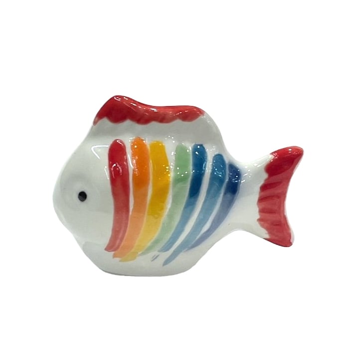 浮陶器 魚 カラフル 虹 浮玉 浮き球 浮き玉 花手水 和風 水盤