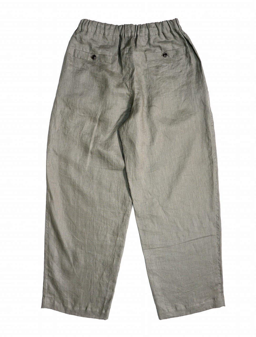 French Linen Wide Easy Pants