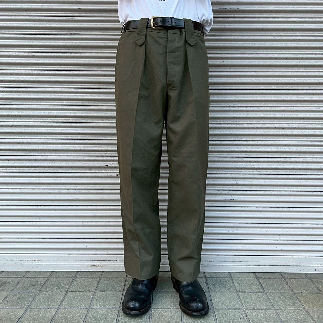 80s 東ドイツ軍 NVA OGFE セレモニーパンツ スラックス ミリタリー M