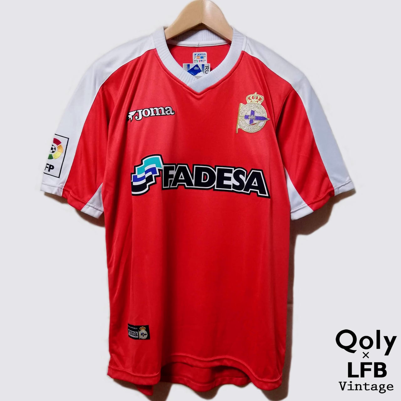 【ヴィンテージ】 デポルティーボ・ラ・コルーニャ ユニフォーム デポルティーボ・ラ・コルーニャ 2003-04 Joma アウェイ半袖