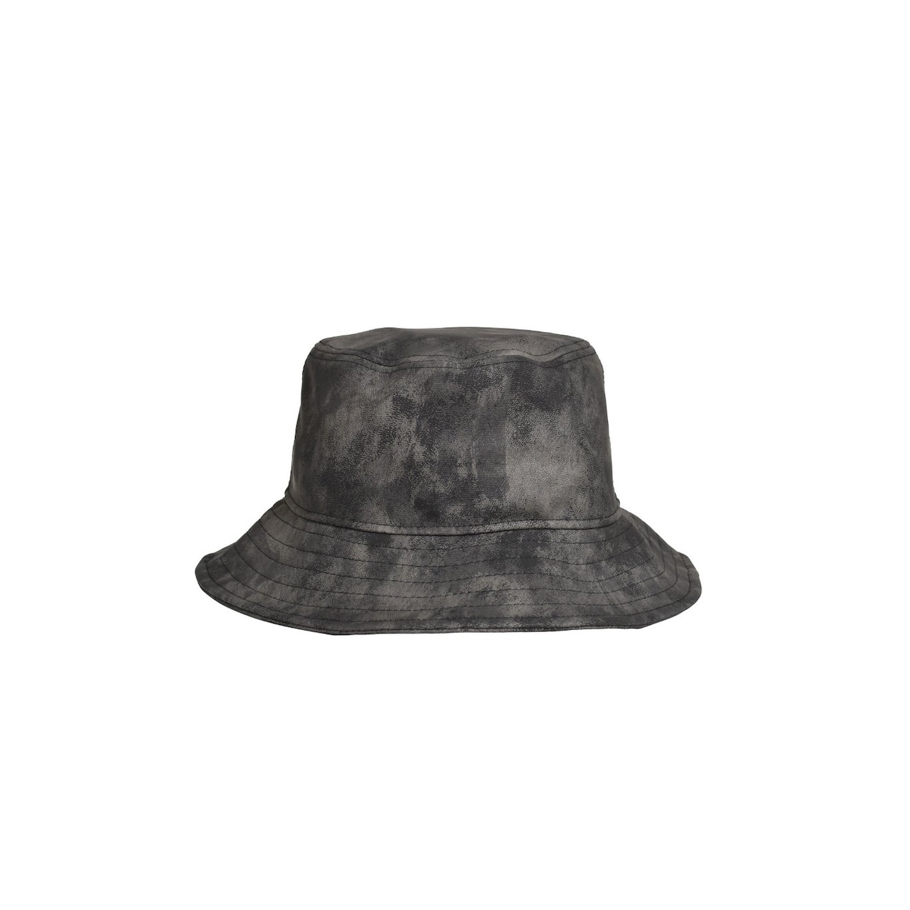 BREATH / faux leather hat