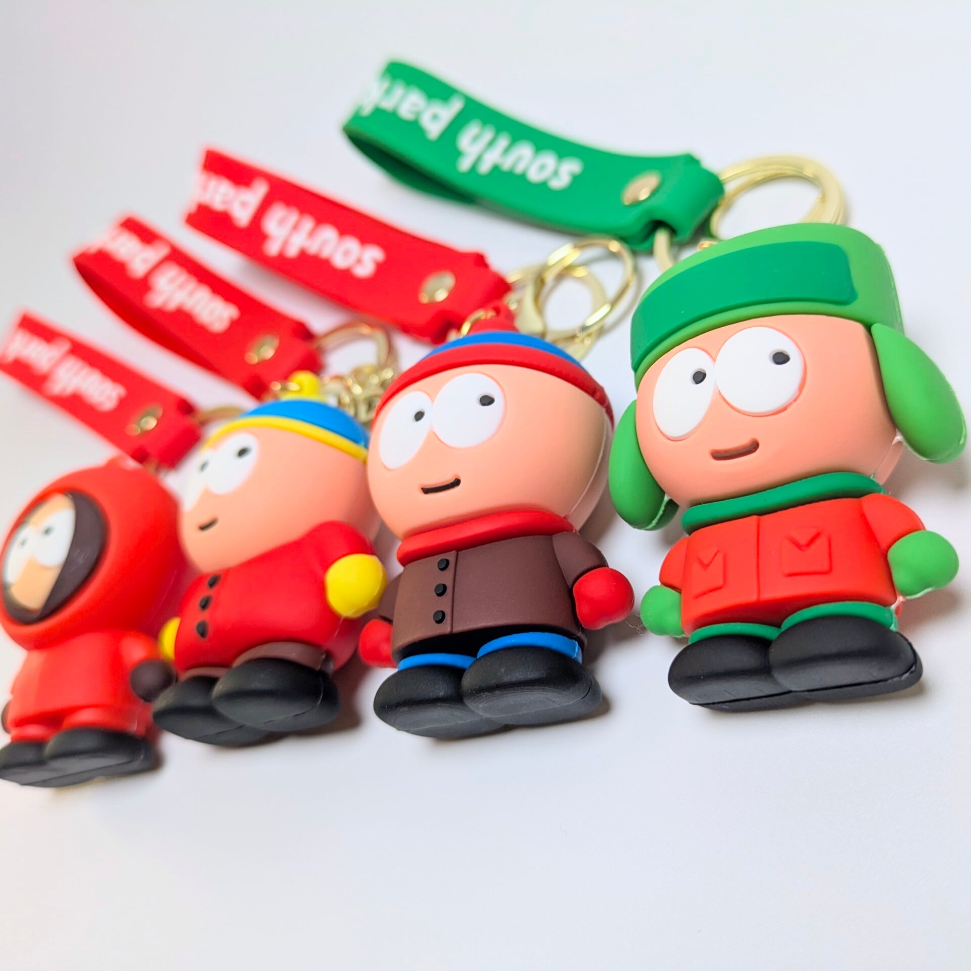 【 サウス・パーク  ( South Park )  】3D Rubber KeyHolder / 3Dラバーキーホルダー〚アメリカン雑貨 アメトイ〛
