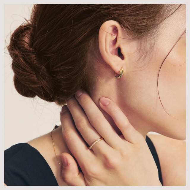 Hoop pierce -Gold/Silver-