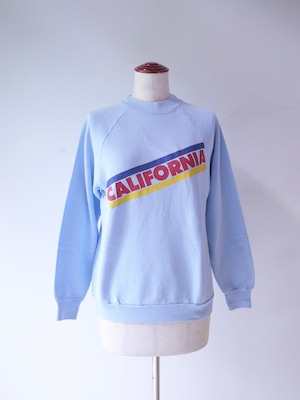 80s CALIFORNIA Print Sweatshirt