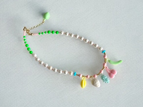 メロウなフルーツパーラーな首飾り