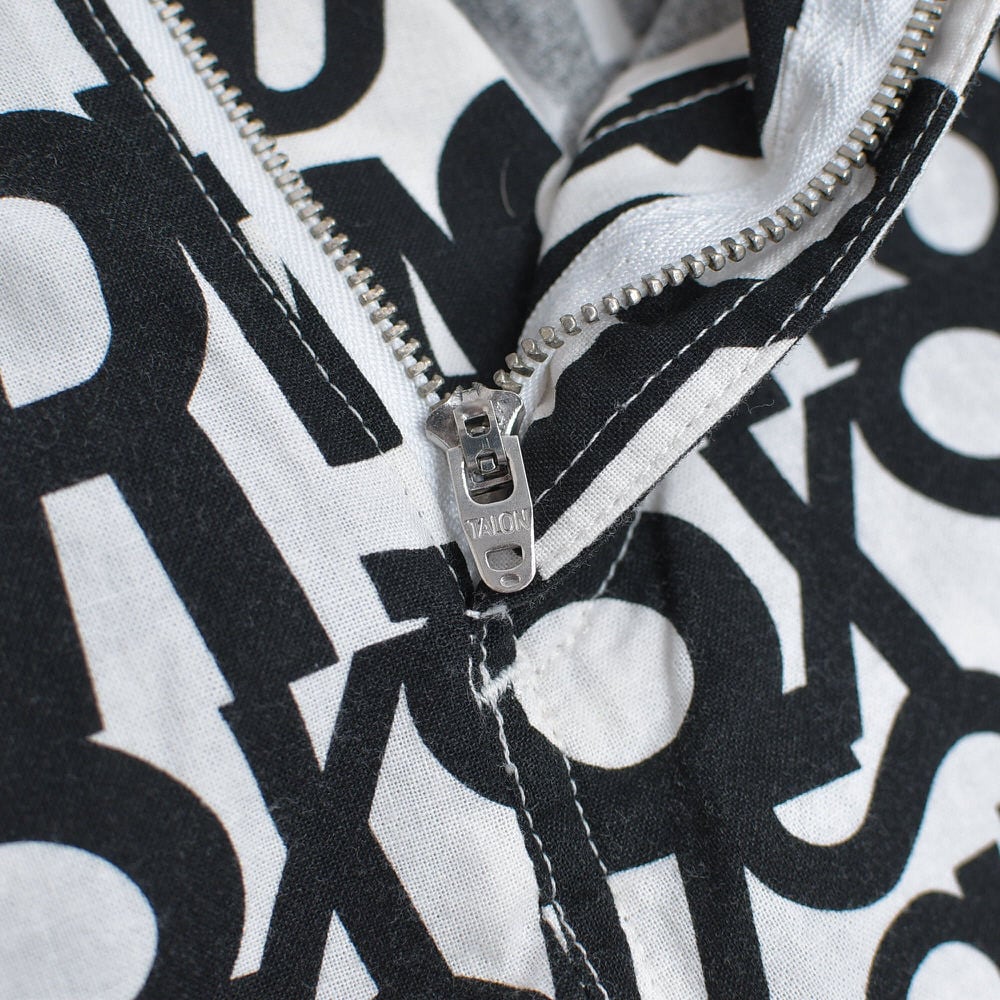 アメリカ製 AiE エーアイイー 英字総柄 デザイン ベルト付き コットンパンツ アメリカ製 AiE エーアイイー 英字総柄 デザイン ベルト付き