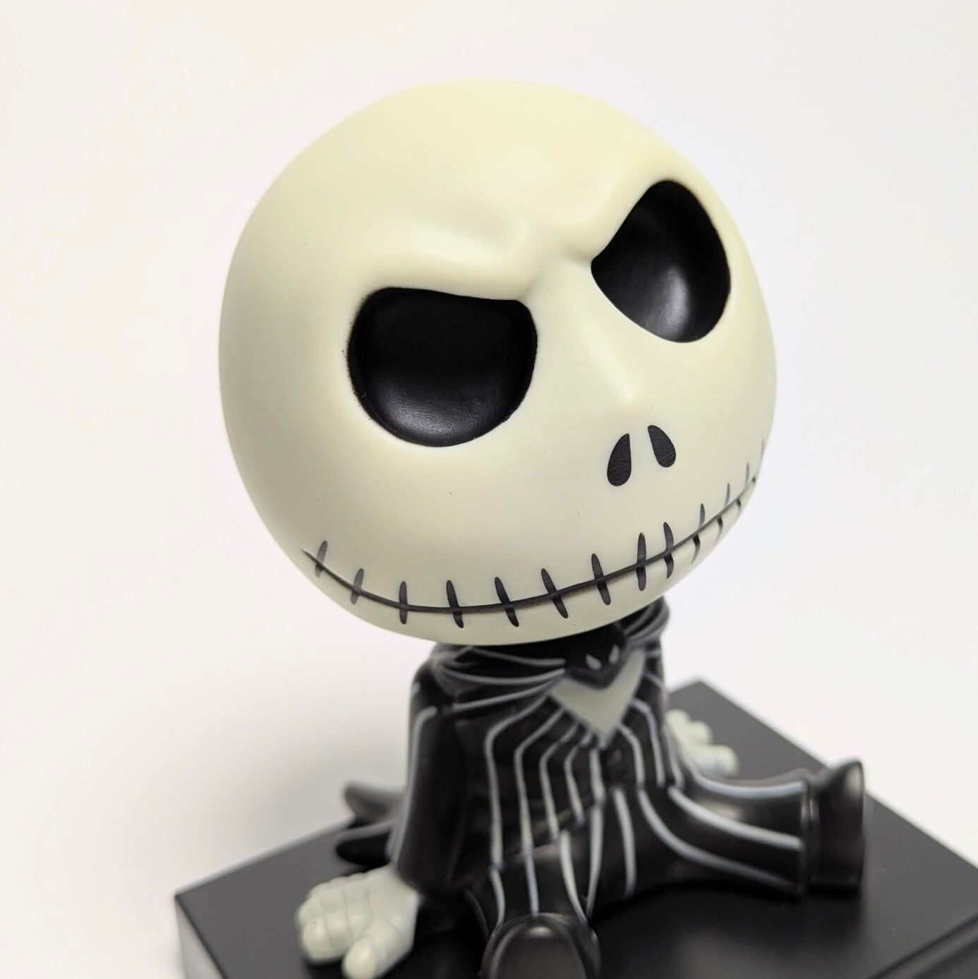 【 The Nightmare Before Christmas  （ナイトメアービフォアクリスマス） 】 Jack Skellington ( ジャックスケリントン ) / BOBBLE HEAD ( ボビングヘッド ) 〚アメリカン雑貨 アメトイ〛