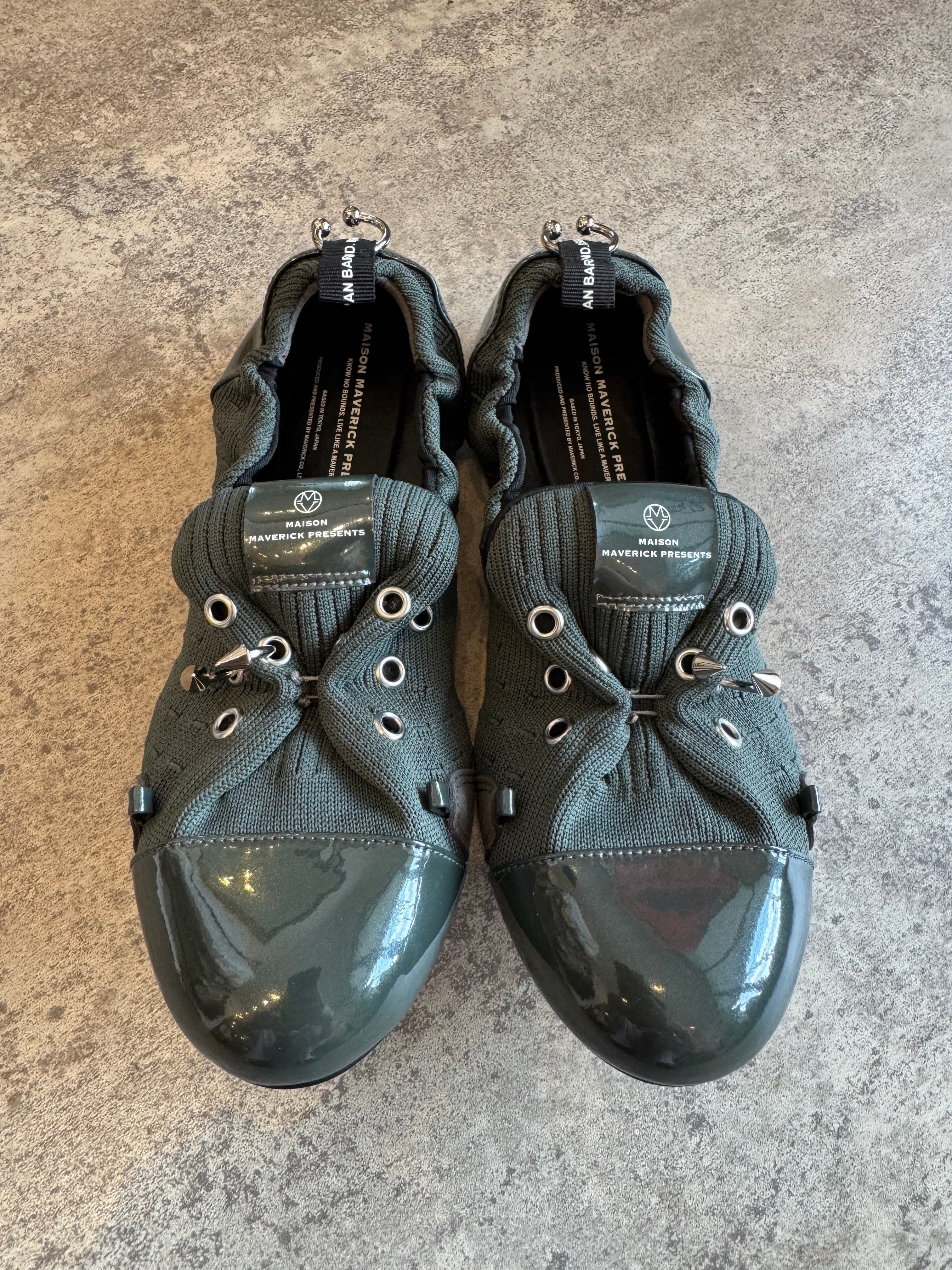 MAISON MAVERICK PRESENTS チャンキーソールスニーカー MAISON MAVERICK PRESENTS 】チャンキーソールニットスニーカー