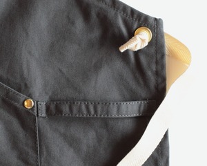 Work apron CH / ワークエプロン(チャコール)