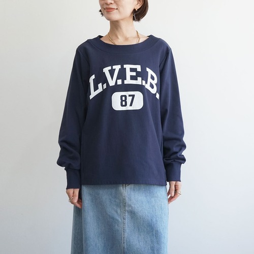 裏毛ロゴトレーナー