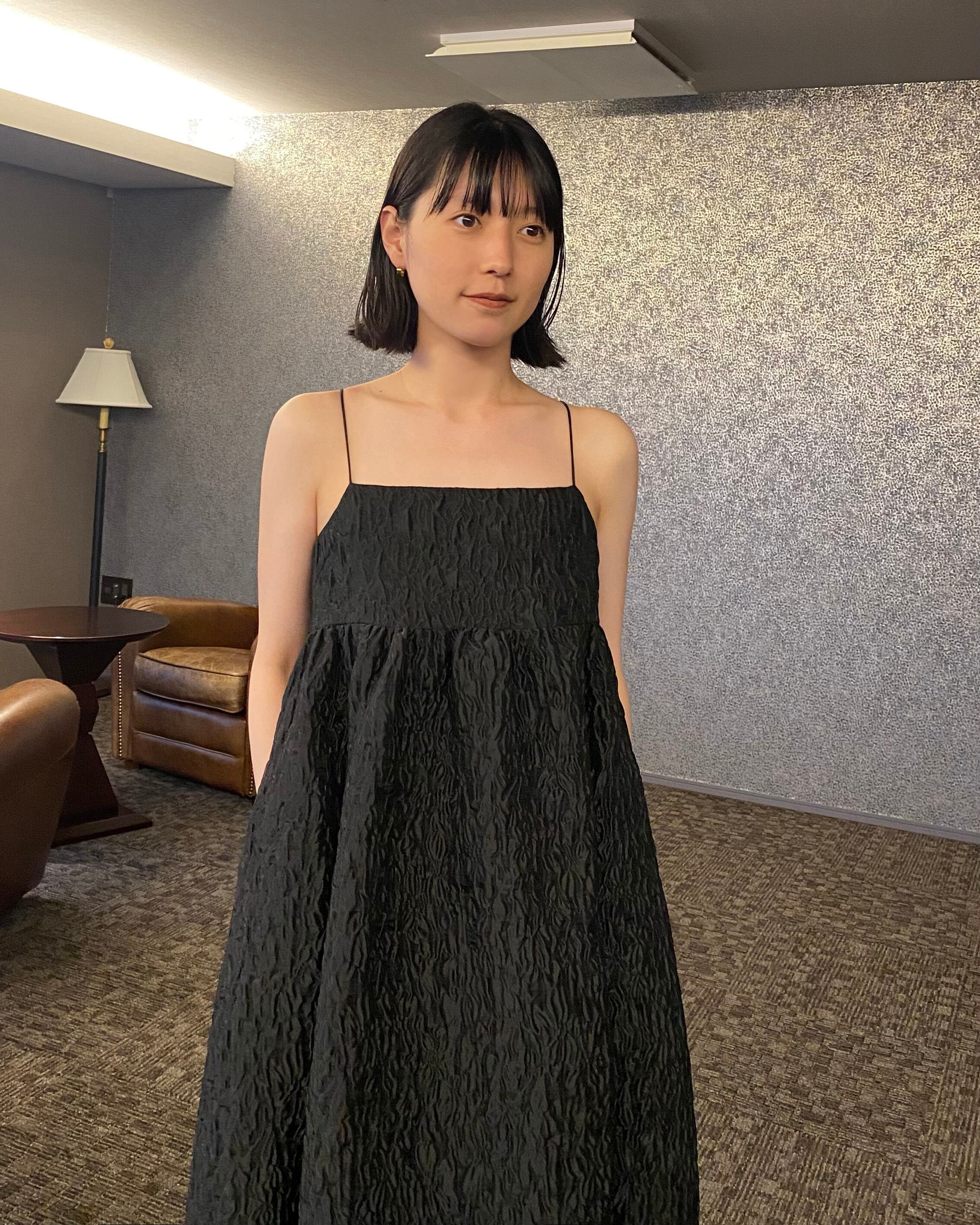 SHEER JACQUARD CAMI O/P (BLACK) | PLACARD by mélan 