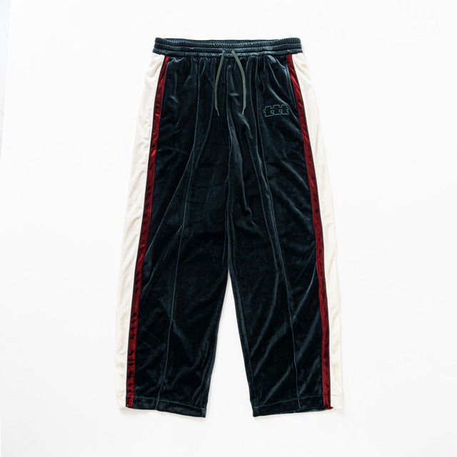 Velours track pants（GREEN）