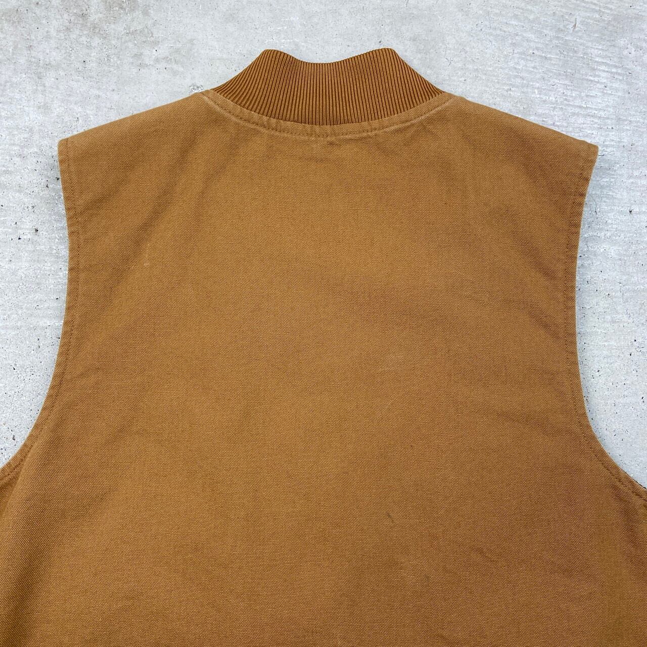 Carhartt カーハート ダック地 ベスト キルティングライナー