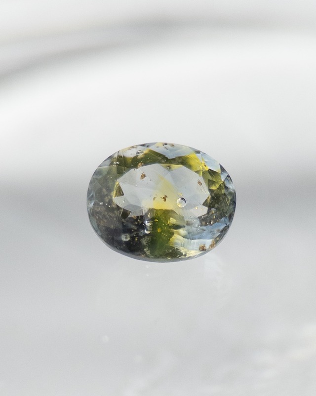 オーバル 10×8mm #308【硝子の宝石】箔入