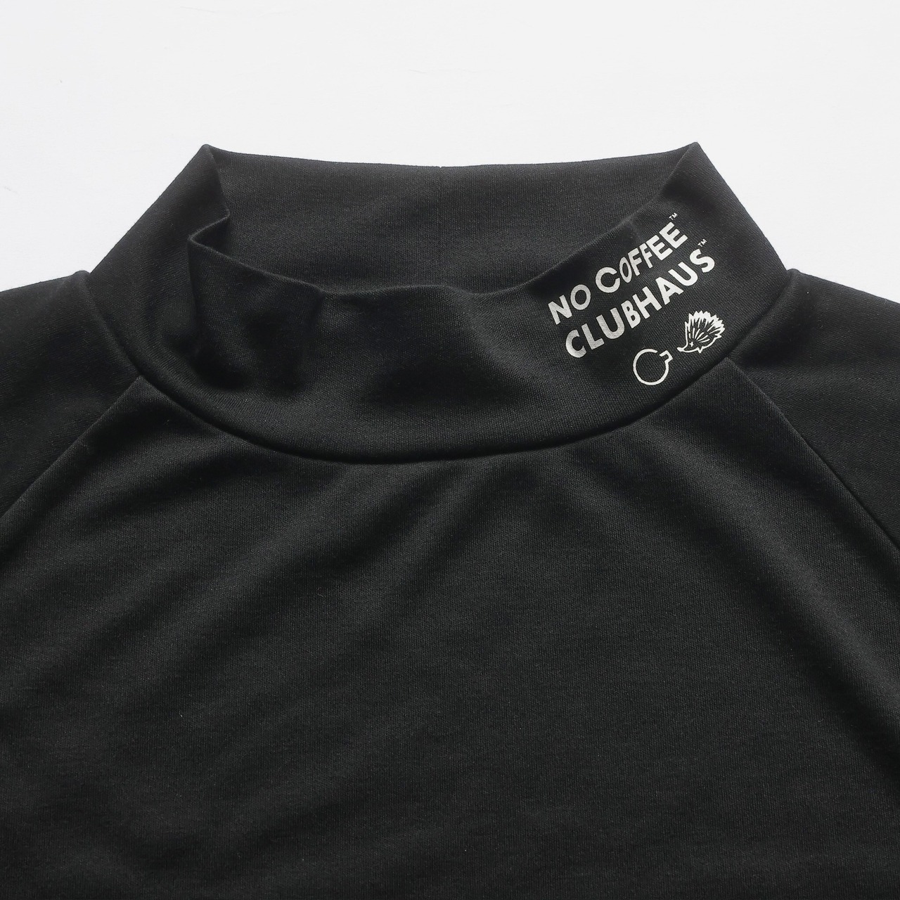 NO COFFEE × CLUBHAUS MOCKNECK S/S | NO COFFEE