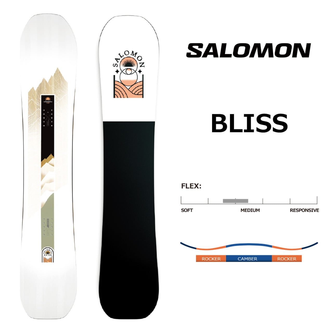 23-24年モデル SALOMON .『 BLISS 』. サロモン . ブリス