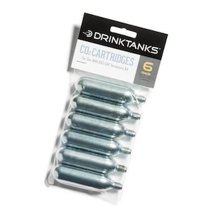 DrinkTanks(ドリンクタンクス)  CO2 Cartridges 6 PK 16-6pkco2-a ドリンクタンク CO2 カートリッジ