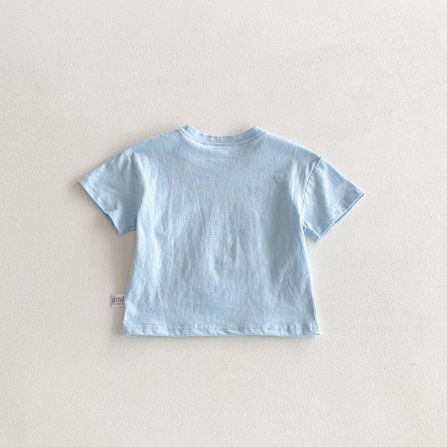 【BABY】アニマルイラストプリント半袖Tシャツ - 18