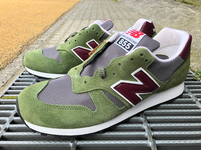 NEW BALANCE M855GRN (OLIVE/BURGUNDY)