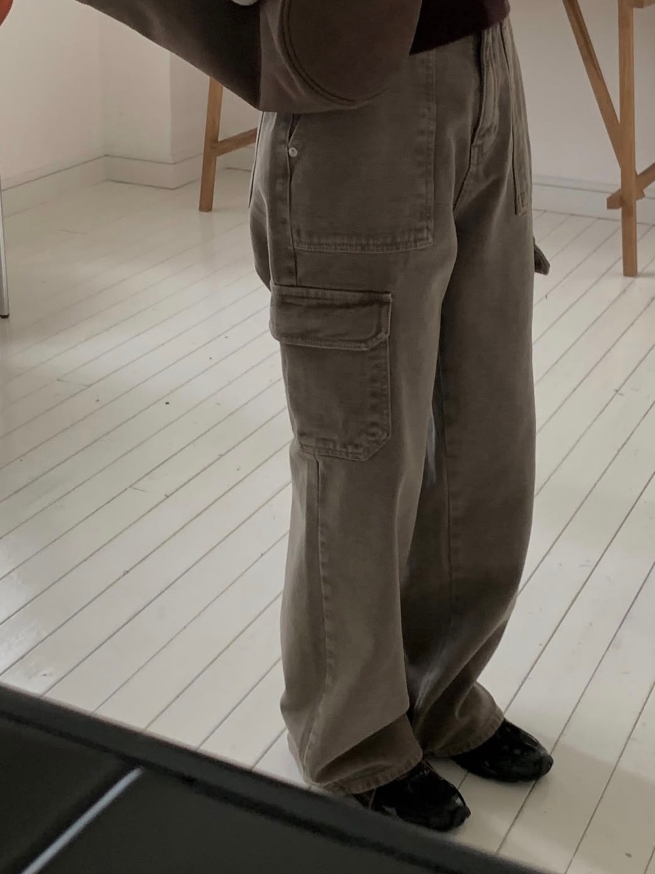 (予約) miel / 118 Cargo dyeing pants 1color