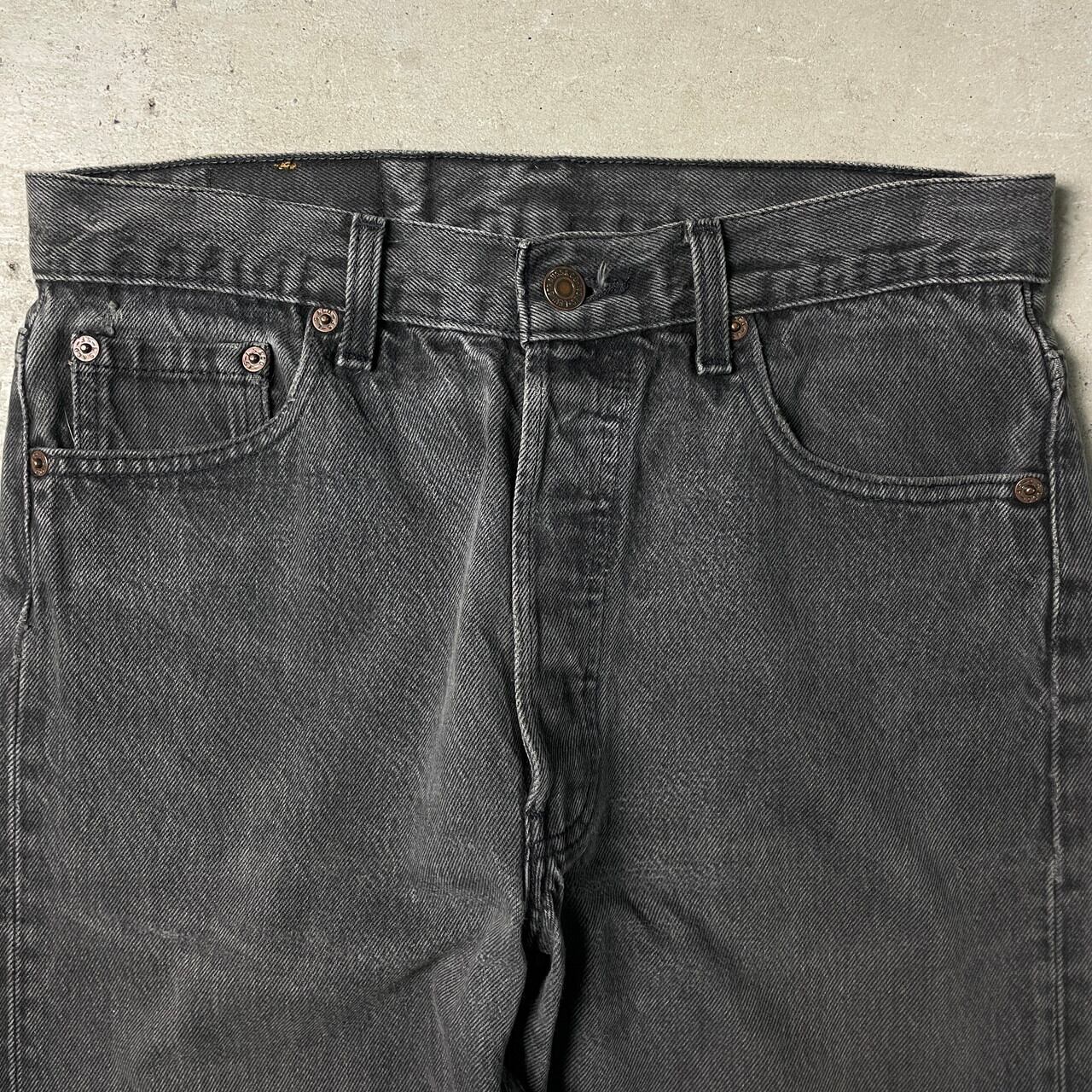 USA製 90年代 Levi's リーバイス 501 0660 後染め グレーデニム
