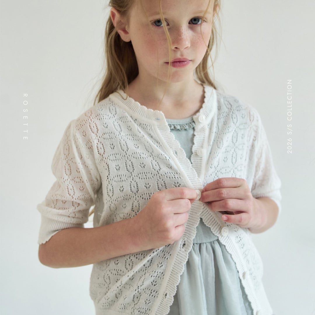 【予約】Jasmine Cardigan / rosette