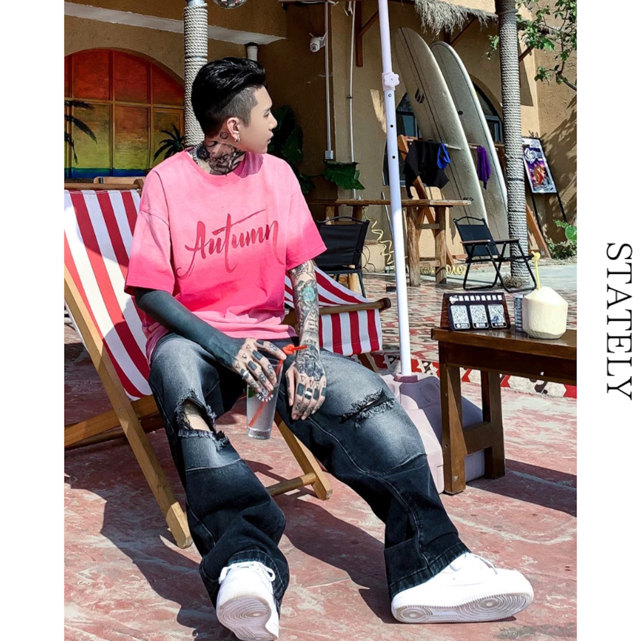 Autumn Graphic Tee/2color_T282・画像4